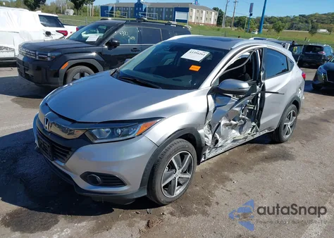 2022 Honda Hr-V Awd Ex из США, поврежденный, VIN 3CZRU6H55NM754685